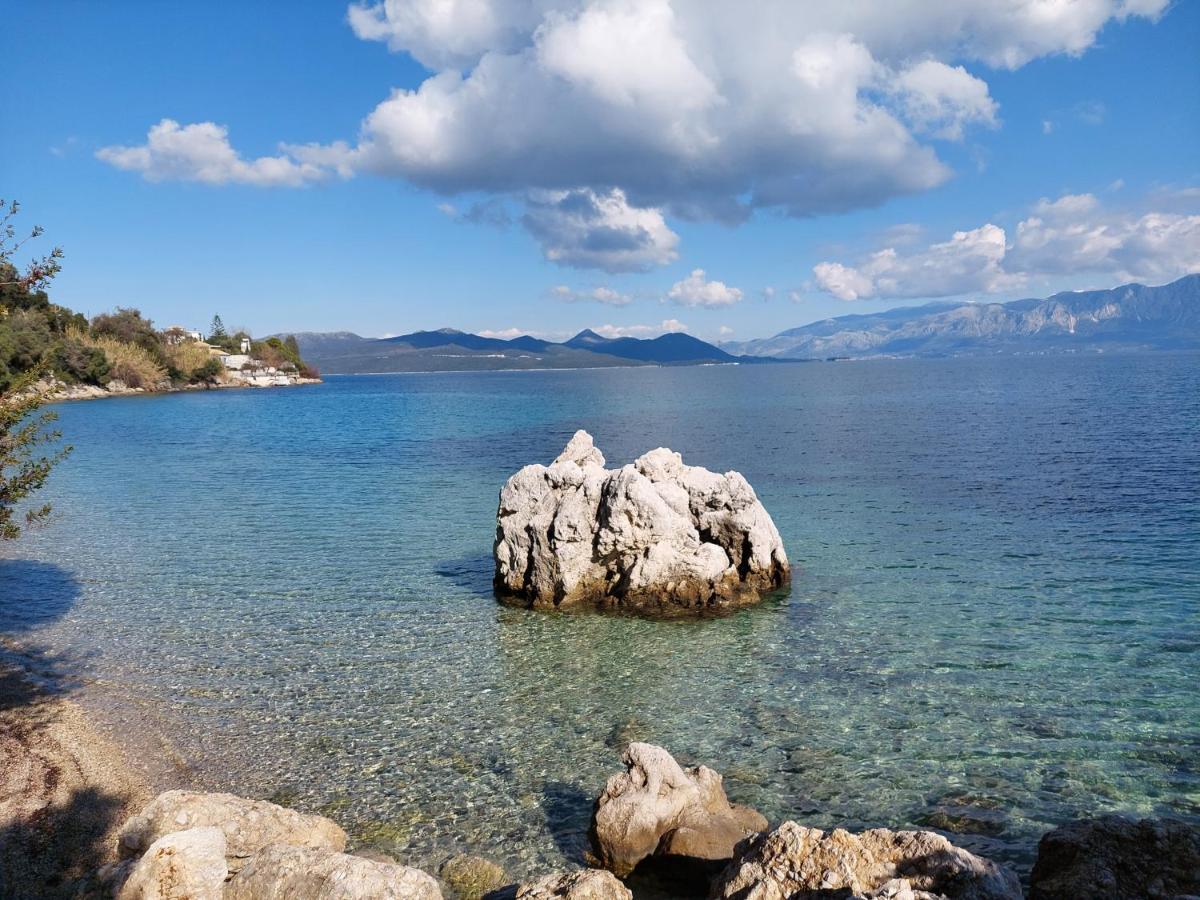 Lefkada Unique Sea View Apartment Nidrí Kültér fotó
