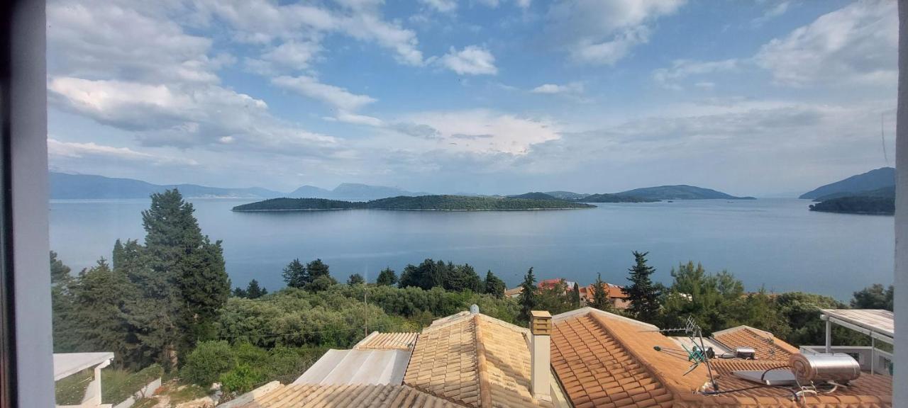 Lefkada Unique Sea View Apartment Nidrí Kültér fotó