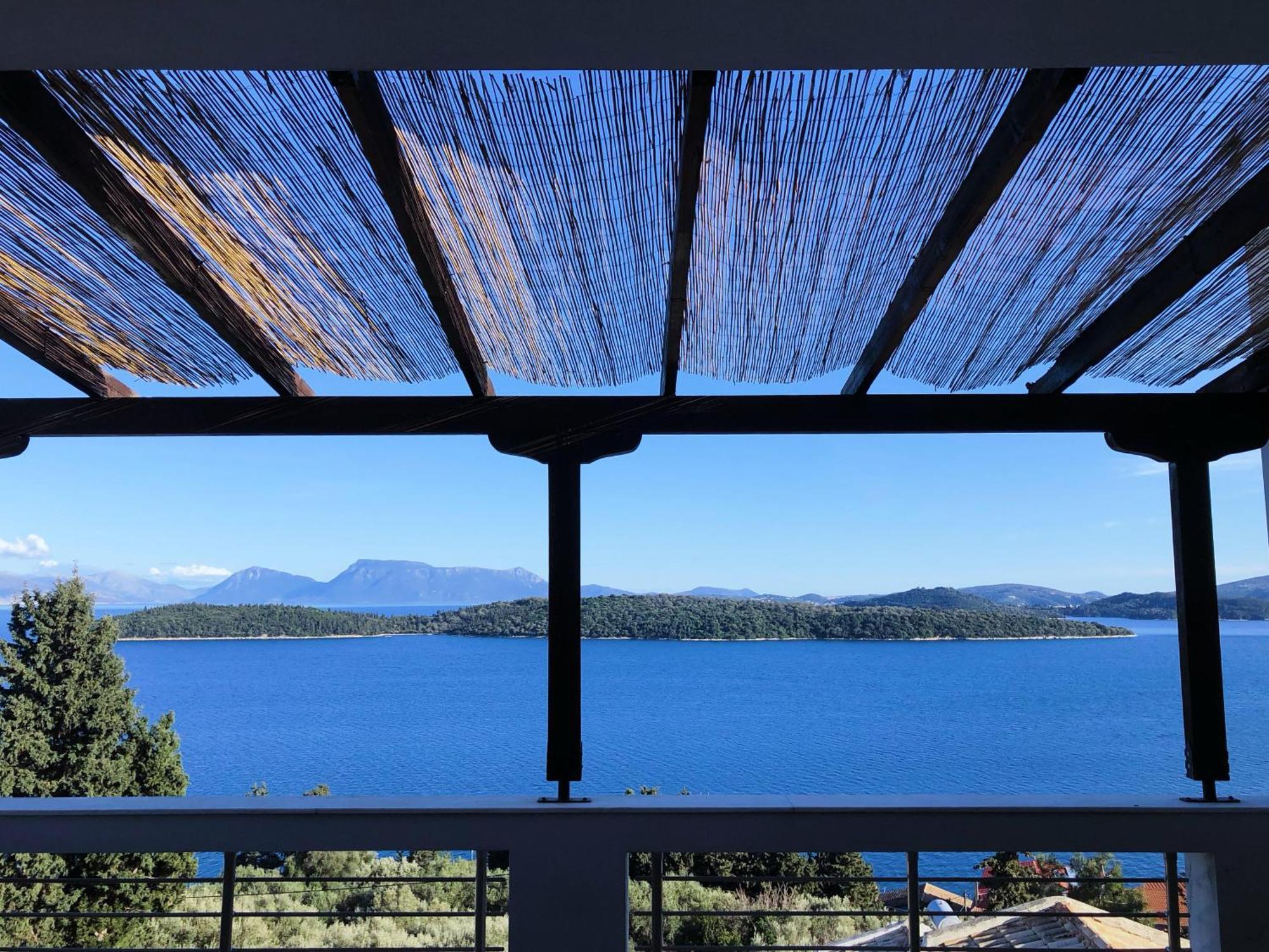 Lefkada Unique Sea View Apartment Nidrí Kültér fotó