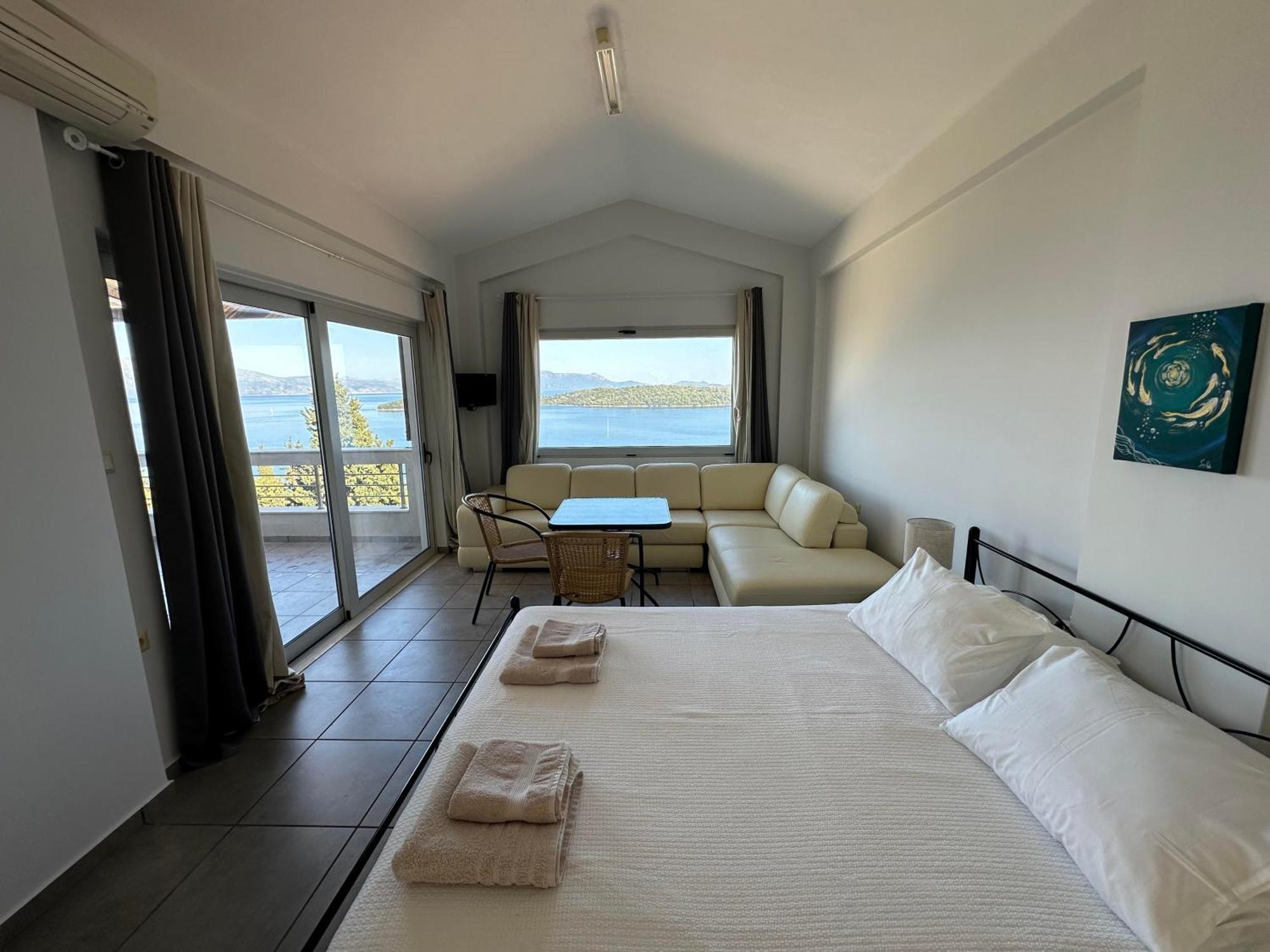 Lefkada Unique Sea View Apartment Nidrí Kültér fotó