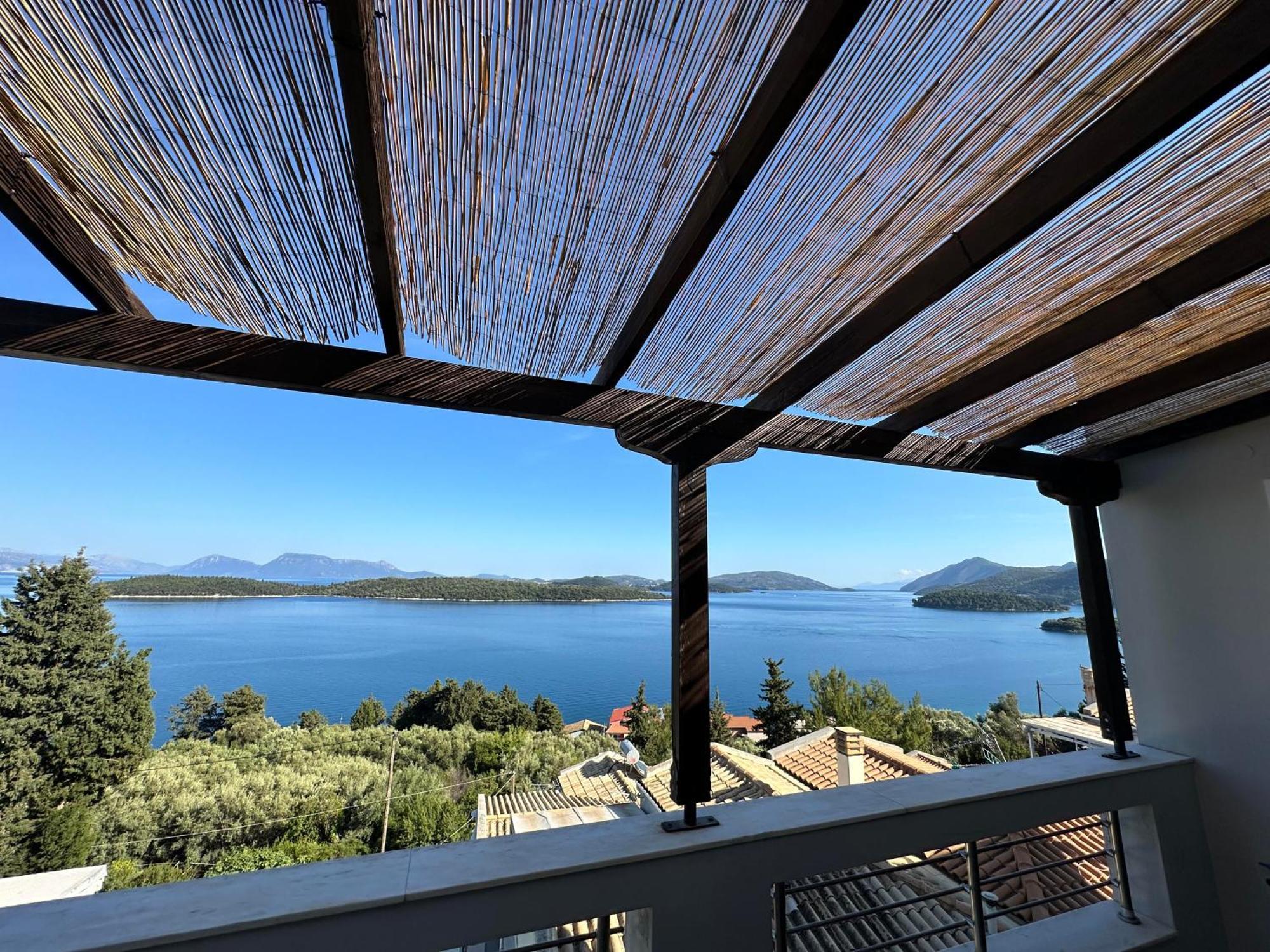 Lefkada Unique Sea View Apartment Nidrí Kültér fotó